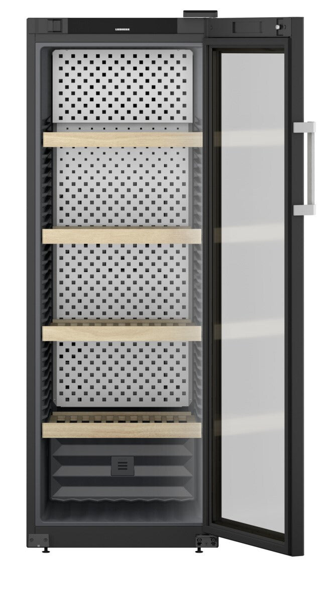 Liebherr WPbli 5031 Thermo-elektrische wijnkoeler Vrijstaand Zwart 196 fles(sen)
