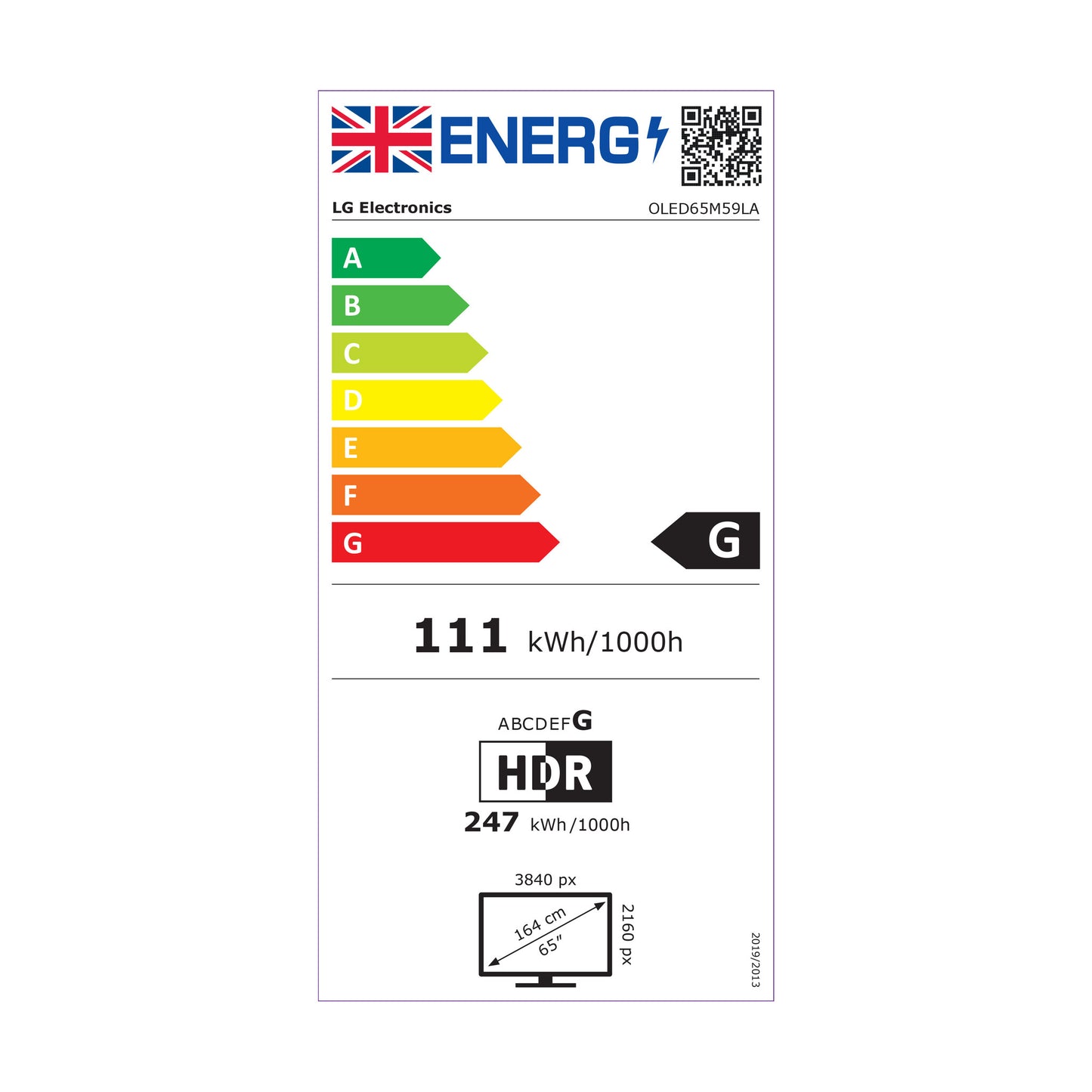 LG OLED evo AI OLED65M59LA.AEK 165,1 cm (65") 4K Ultra HD Smart TV Wifi Metallic