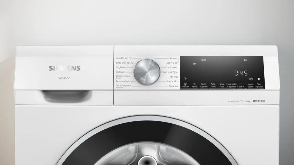 Siemens iQ500 WG44G2ZLNL wasmachine Voorlader 9 kg 1400 RPM Wit
