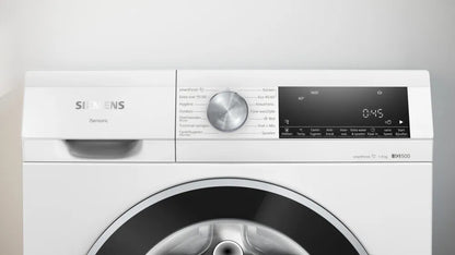 Siemens iQ500 WG44G2ZLNL wasmachine Voorlader 9 kg 1400 RPM Wit