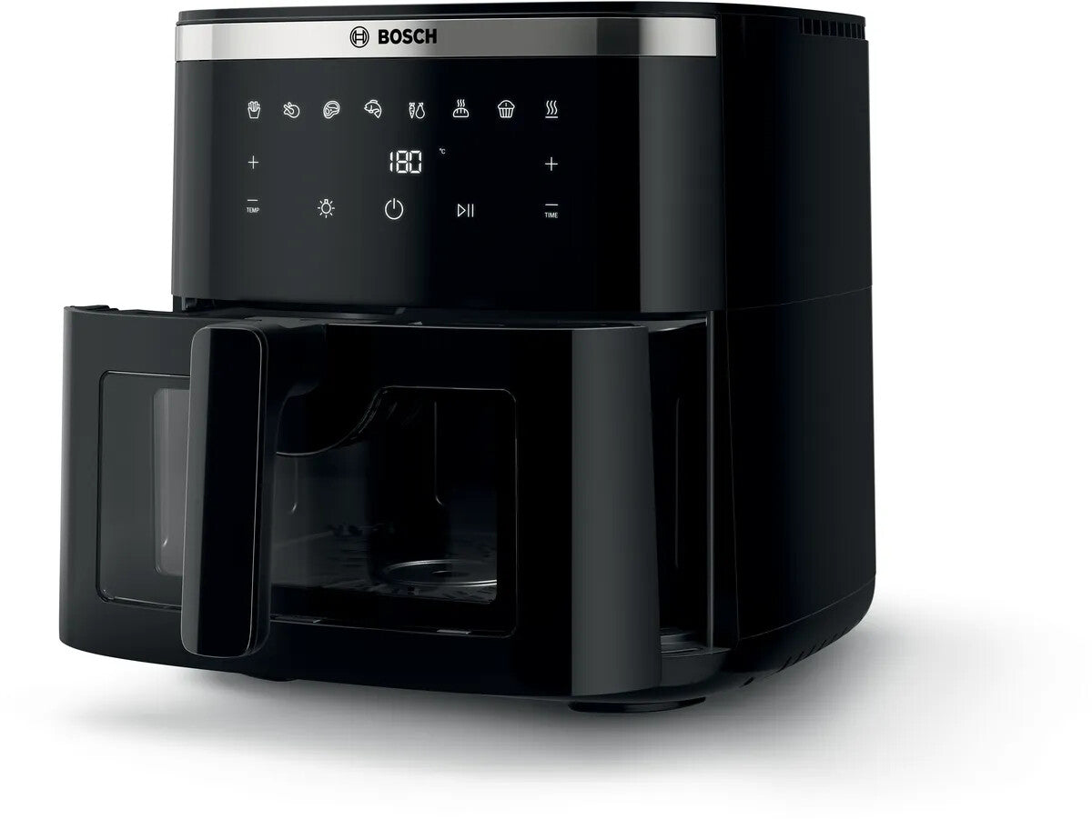 Bosch Serie 6 MAFS2671B friteuse Enkel 7,2 l Vrijstaand 1800 W Heteluchtfriteuse Zwart