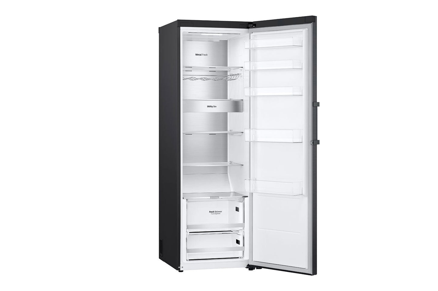 LG GLM71MCCSF koelkast Vrijstaand 386 l Zwart