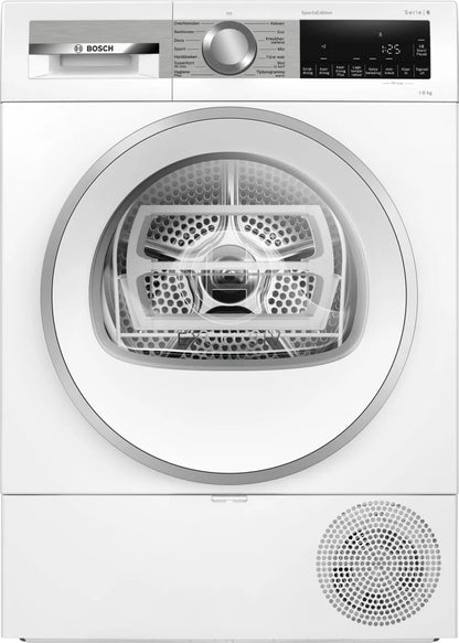 Bosch Serie 6 WQG233DENL wasdroger Vrijstaand Voorlader 8 kg Wit