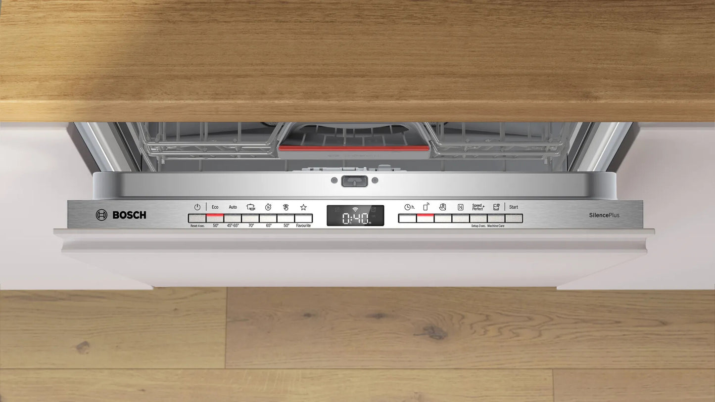 Bosch Serie 4 , Volledig geïntegreerde vaatwasser, 60 cm, VarioScharnier (o.a. geschikt voor IKEA-keukens), SMH4EVX08E