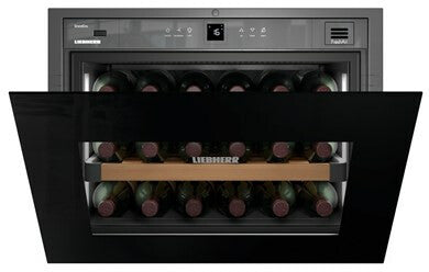 Liebherr WKEgb 582 001 26 Thermo-elektrische wijnkoeler Ingebouwd Zwart 18 fles(sen)