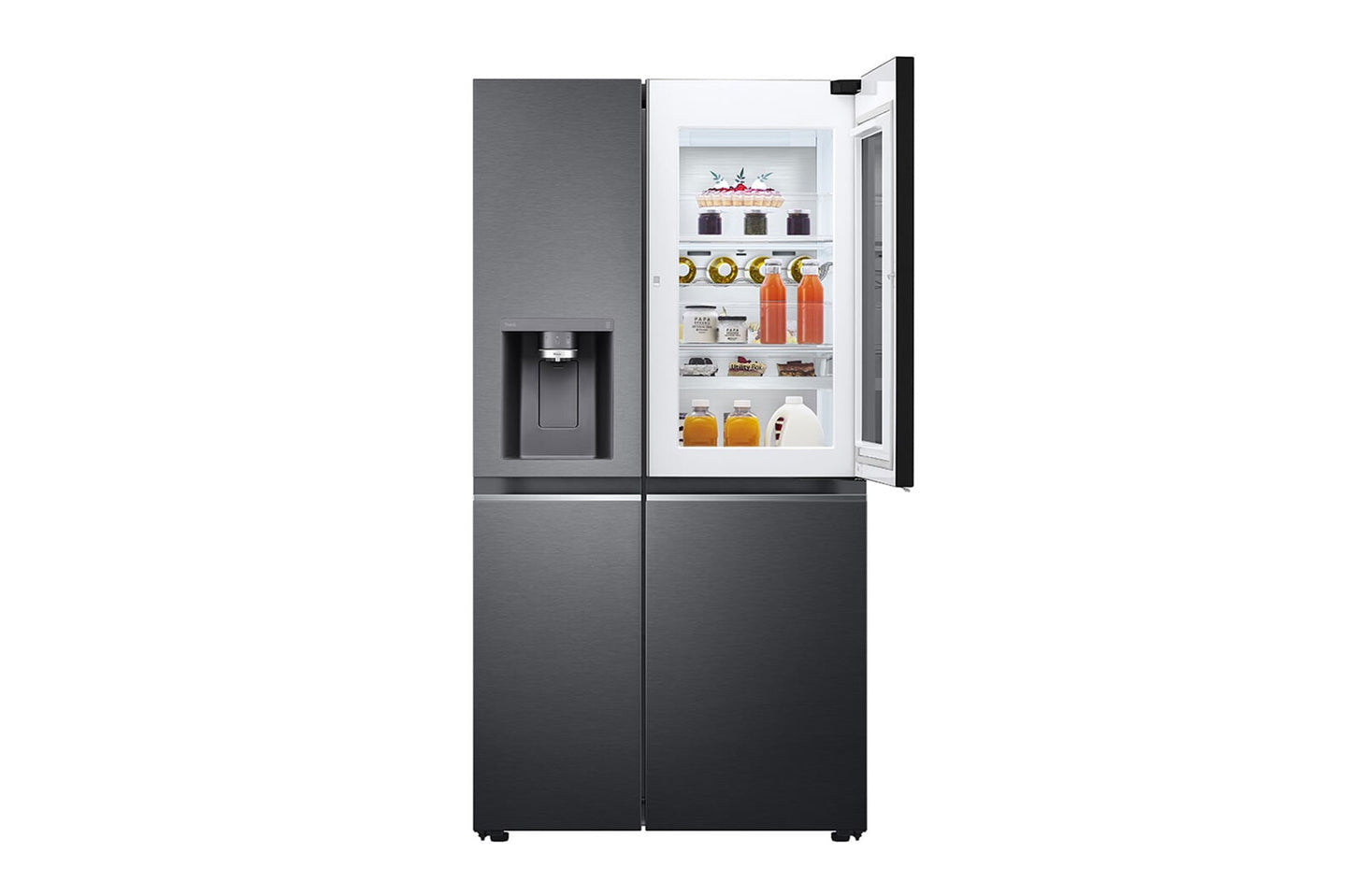LG GSXE81EVBD amerikaanse koelkast Vrijstaand 628 l Zwart