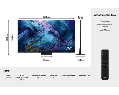 Samsung 75" Micro RGB 4K Vision AI Smart TV R95H (2026)