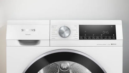 Siemens iQ500 WQ45G2D5NL wasdroger Vrijstaand Voorlader 9 kg Wit