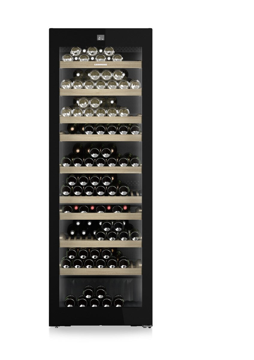 Liebherr WPgbi 7472 Thermo-elektrische wijnkoeler Vrijstaand Zwart 204 fles(sen)