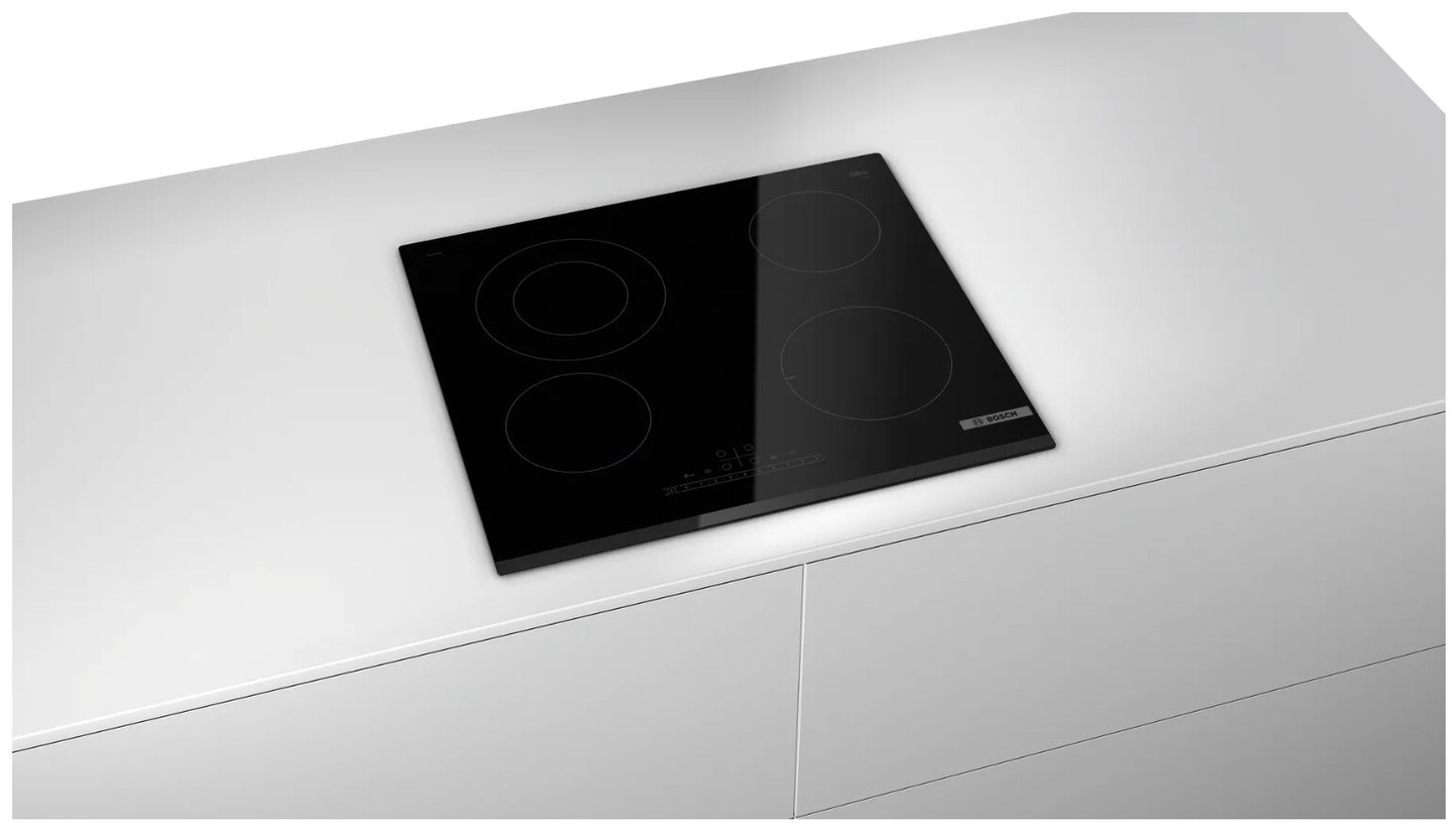 Bosch PKF631FP3E kookplaat Zwart Ingebouwd 60 cm Keramisch 4 zone(s)