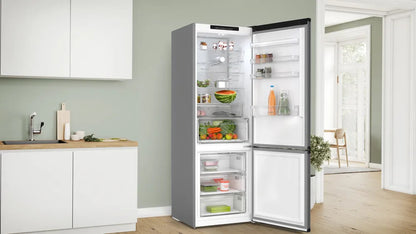 Bosch Serie 4 KGN49OCAF koel-vriescombinatie Vrijstaand 440 l Antraciet