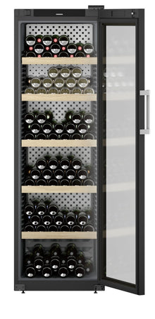 Liebherr WPbli 5231 Thermo-elektrische wijnkoeler Vrijstaand Zwart 229 fles(sen)