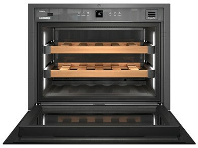 Liebherr WKEgb 582 001 26 Thermo-elektrische wijnkoeler Ingebouwd Zwart 18 fles(sen)