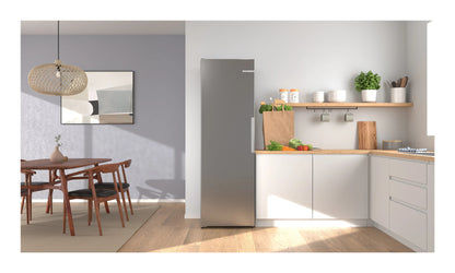 Bosch Serie 4 KSN36VLDG koelkast Vrijstaand 402 l Metallic