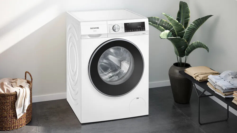 Siemens iQ500 WG46G2ZWNL wasmachine Voorlader 9 kg 1600 RPM Wit