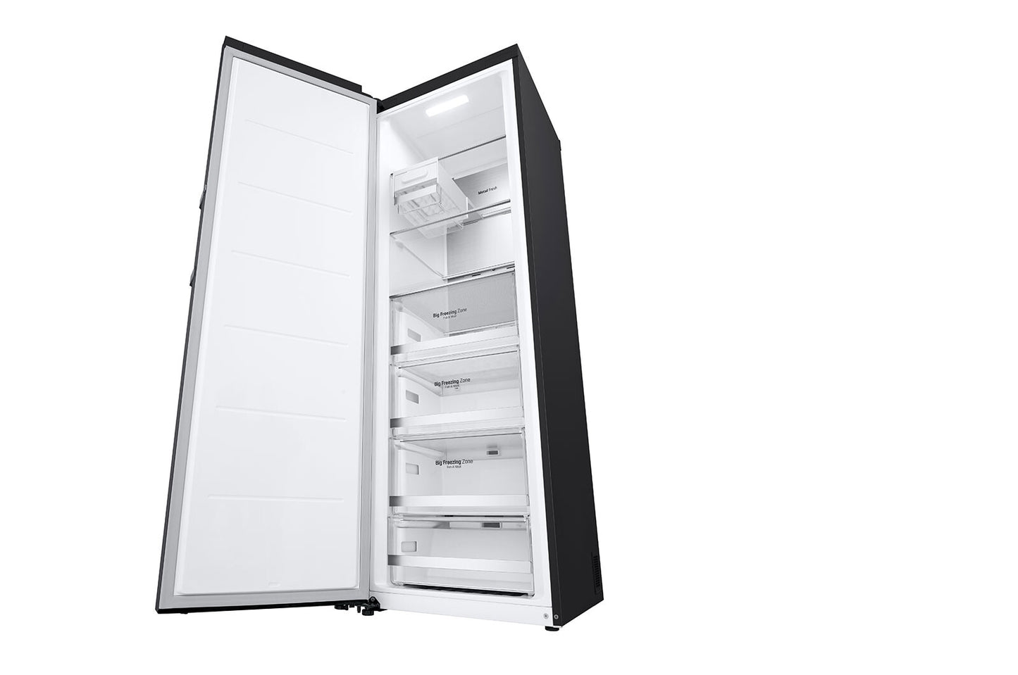 LG GFM61MCCSF Vrieskast Vrijstaand 324 l Zwart