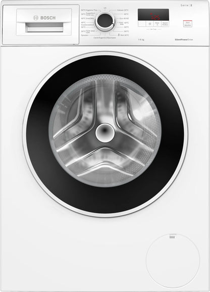 Bosch Serie 2 WGE03408NL wasmachine Voorlader 8 kg 1400 RPM Wit