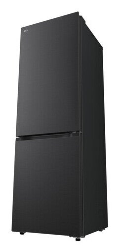 LG GBBS322BEV koel-vriescombinatie Vrijstaand 375 l Zwart