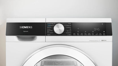 Siemens iQ500 WQ35G2C9NL wasdroger Vrijstaand Voorlader 8 kg Wit