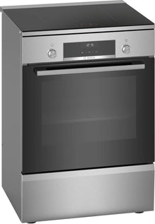 Bosch Serie 6 HLS59D351 fornuis Vrijstaand fornuis Electrisch Inductiekookplaat zones Roestvrijstaal
