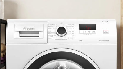 Bosch Serie 2 WGE03408NL wasmachine Voorlader 8 kg 1400 RPM Wit