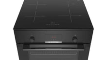 Bosch Serie 4 HLN39A060U fornuis Vrijstaand fornuis Electrisch Inductiekookplaat zones Zwart