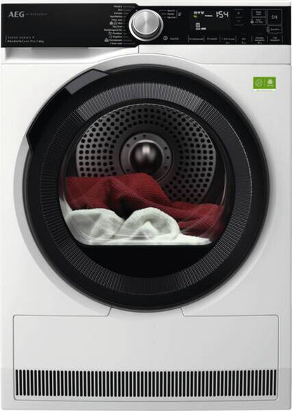 AEG Series 9000 TR97NURNBERG wasdroger Vrijstaand Voorlader 8 kg Wit