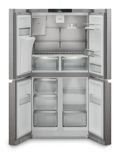 Liebherr MBsddi 9028 Plus BioFresh NoFrost amerikaanse koelkast Vrijstaand 545 l Zilver
