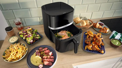 Bosch Serie 4 MAFS2462B friteuse Enkel 6,1 l Vrijstaand 2050 W Heteluchtfriteuse Zwart
