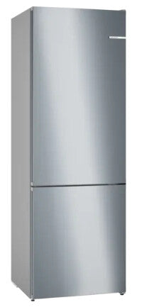 Bosch Serie 4 KGN49EICF koel-vriescombinatie Vrijstaand 440 l Roestvrijstaal