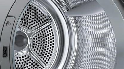 Bosch Serie 6 WQG235DINL wasdroger Vrijstaand Voorlader 8 kg Grijs
