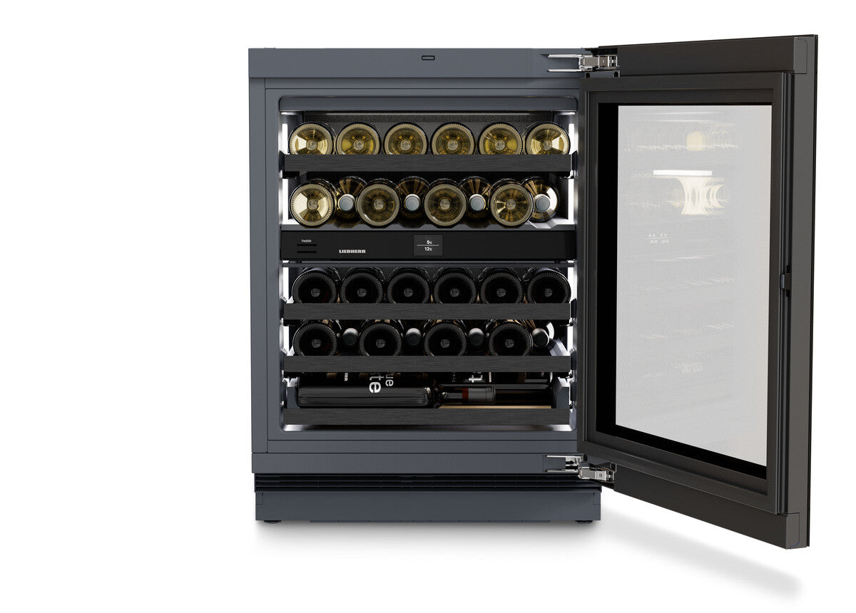 Liebherr UWgbi 3682 Vinidor Selection Thermo-elektrische wijnkoeler Onderbouw Zwart 32 fles(sen)