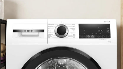 Bosch Serie 6 WQG133DANL wasdroger Vrijstaand Voorlader 8 kg Wit