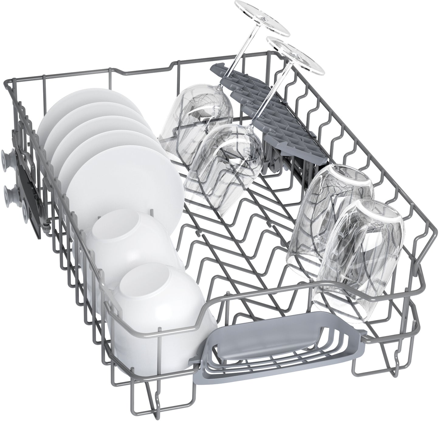 Bosch Serie 4 , Vrijstaande vaatwasser, 45 cm, Wit, SPS4EMW61E