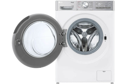 LG F4DR9537S2W Was-droogcombinatie Vrijstaand Voorlader Wit