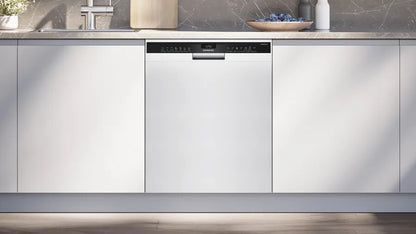Siemens iQ300 SN43EW05ME vaatwasser Semi-ingebouwd 14 couverts