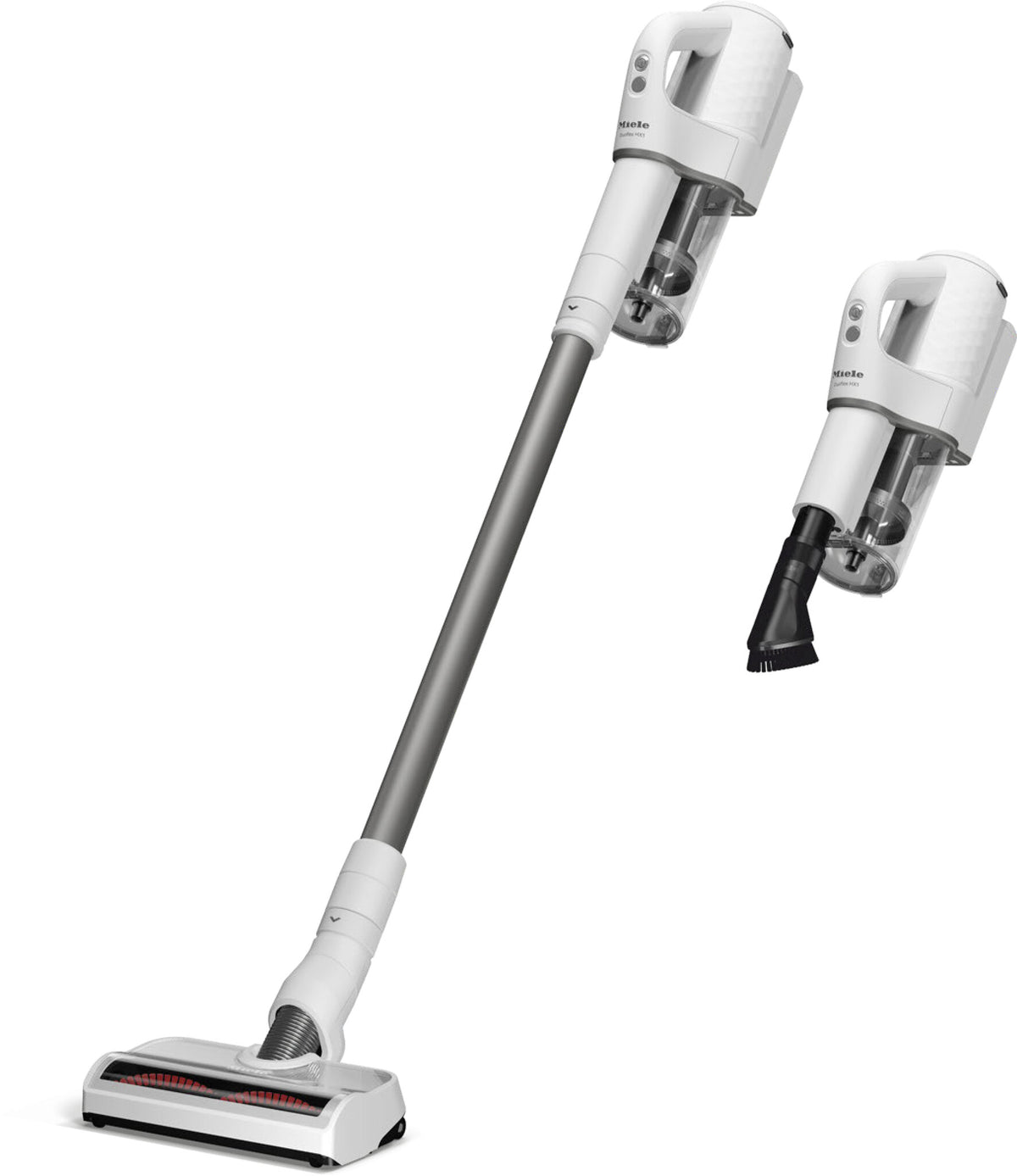 Miele Duoflex HX1 Extra 2-in-1-steelstofzuiger Batterij/Accu Droog Zakloos Wit 2,5 Ah