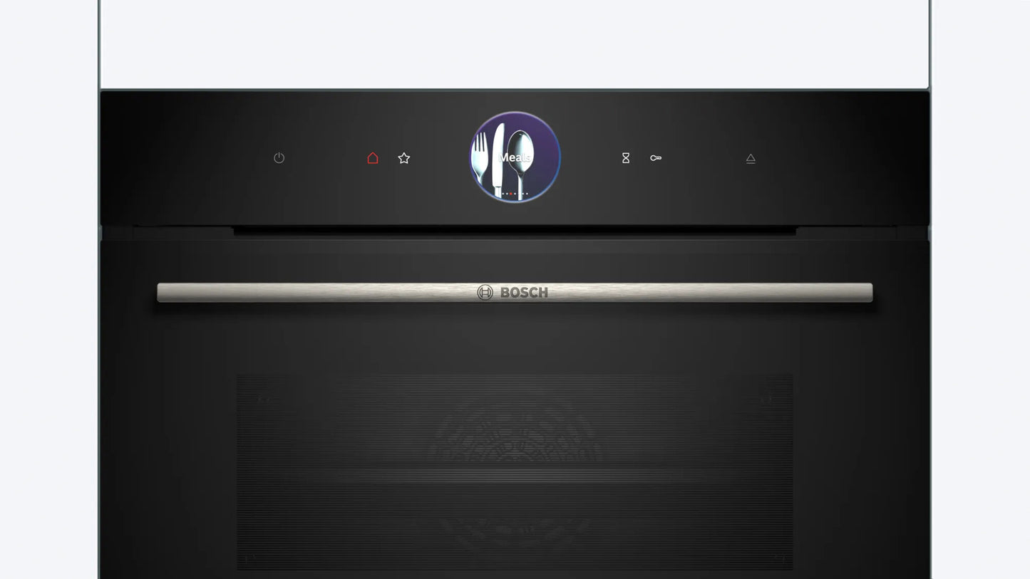 Bosch Serie 8 CSG7361B1 stoomoven Middelmaat Zwart Touch