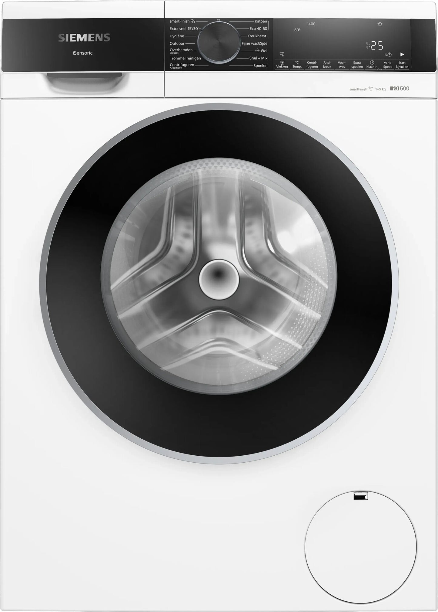 Siemens iQ500 WG44G2ZWNL wasmachine Voorlader 9 kg 1400 RPM Wit