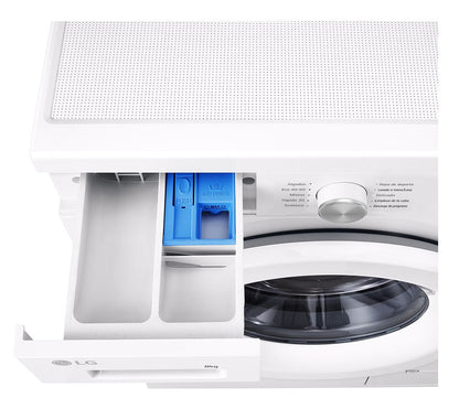 LG F4X1008NWH wasmachine Voorlader 8 kg 1350 RPM Wit