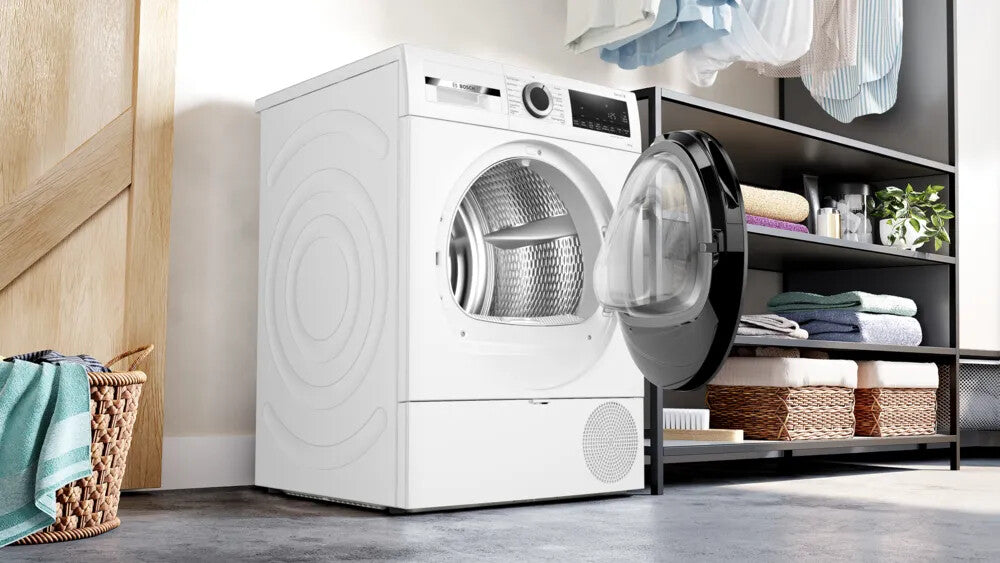 Bosch Serie 6 WQG133DANL wasdroger Vrijstaand Voorlader 8 kg Wit
