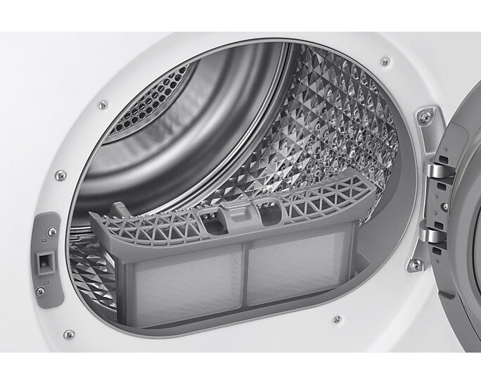 Samsung DV90BB7445GES2 wasdroger Vrijstaand Voorlader 9 kg Wit