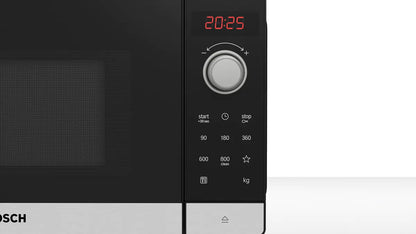 Bosch Serie 2 FFL023MS2 magnetron Zwart, Roestvrijstaal Solo-magnetron Aanrecht 20 l 800 W