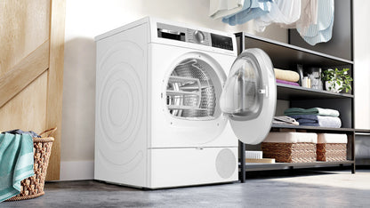 Bosch Serie 6 WQG243DENL wasdroger Vrijstaand Voorlader 9 kg Wit