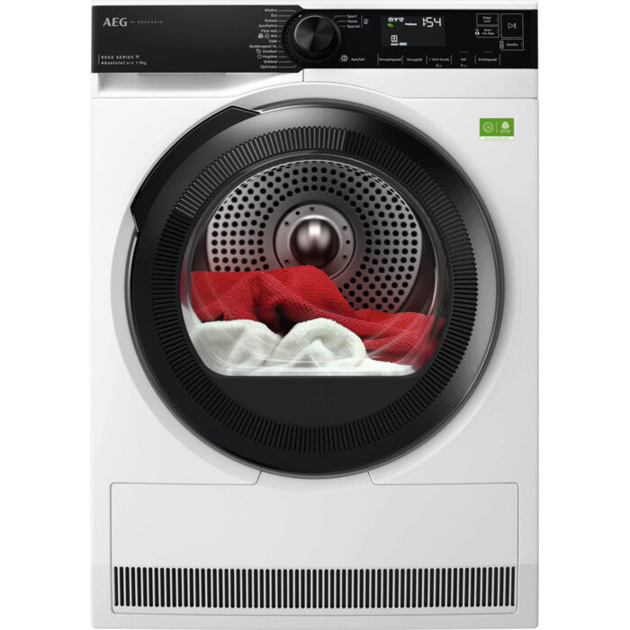 AEG Series 8000 TR86KASSEL wasdroger Vrijstaand Voorlader 9 kg Wit