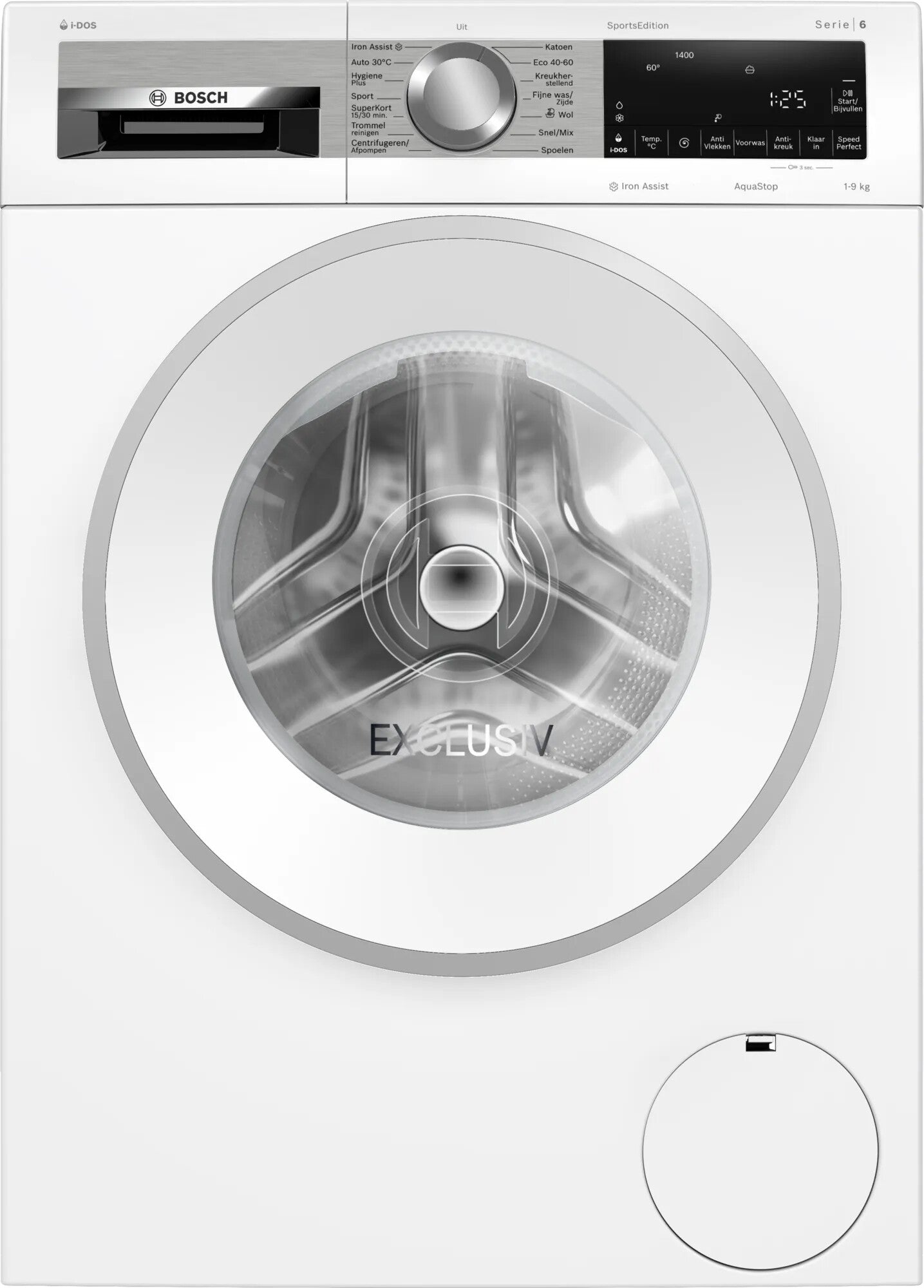 Bosch WGG244FMNL wasmachine Voorlader 9 kg 1351 RPM Wit