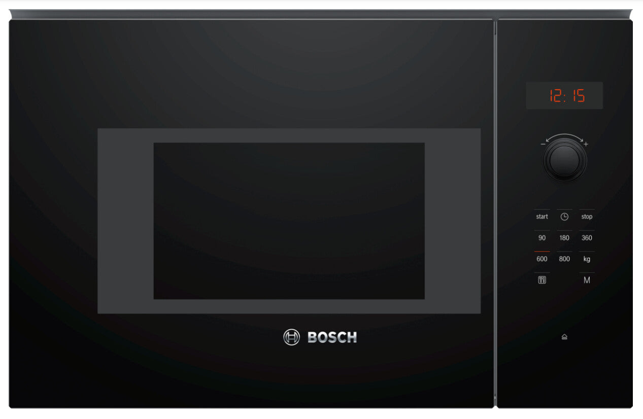 Bosch Serie 4 BFL523MB1F magnetron Zwart Solo-magnetron Ingebouwd 20 l 800 W