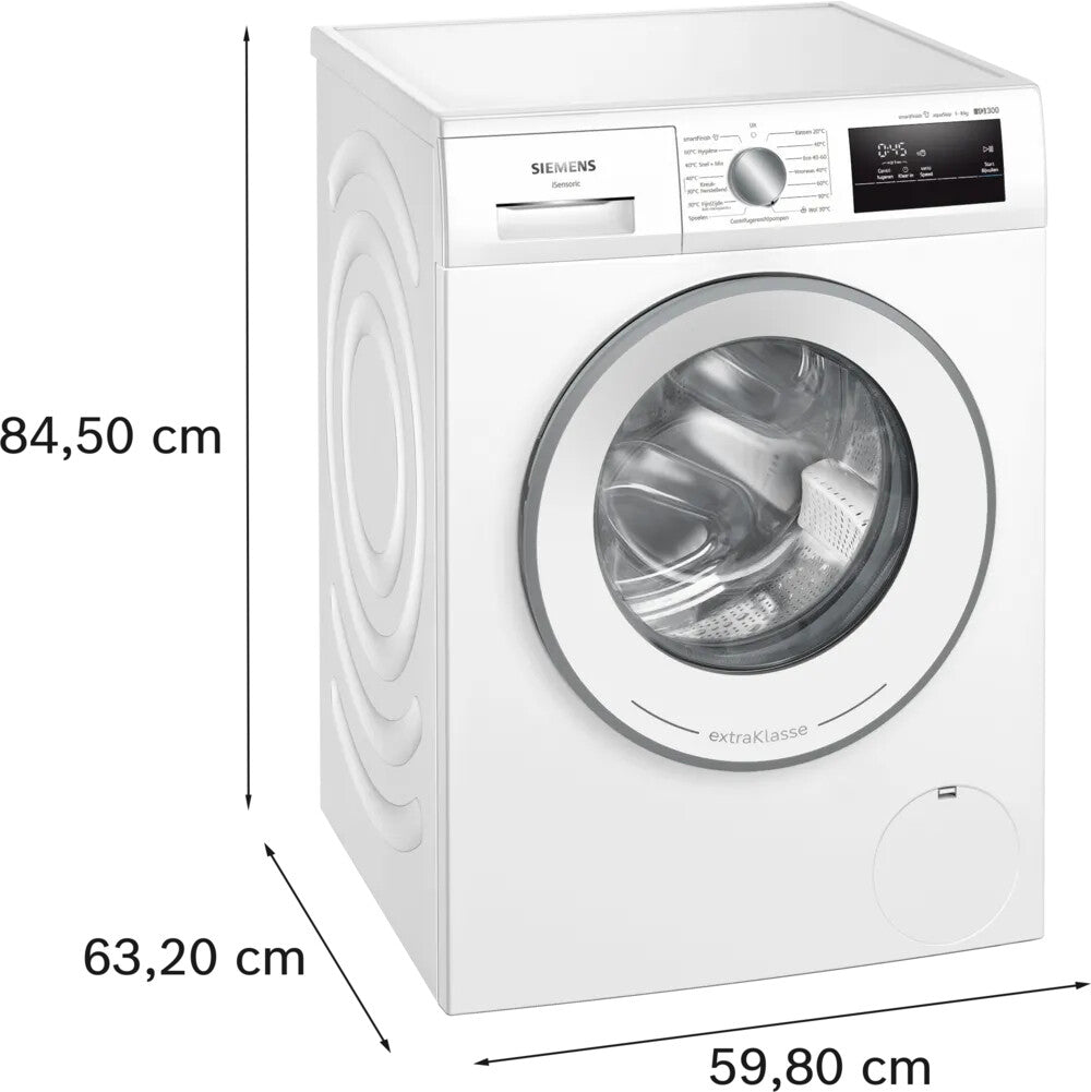 Siemens iQ300 WM14N09XNL wasmachine Voorlader 8 kg 1400 RPM Wit
