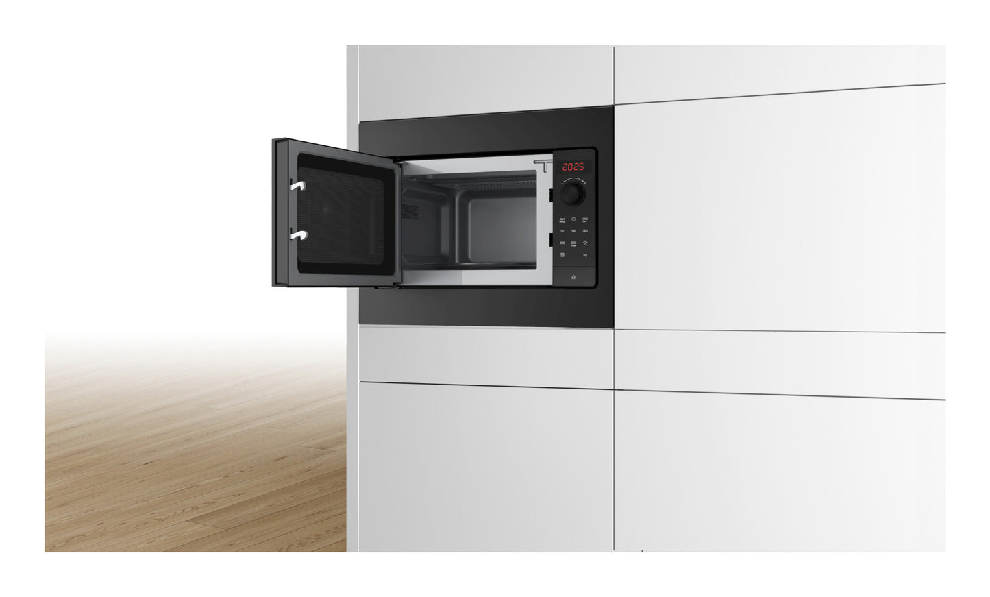 Bosch Serie 2 BFL523MB4 magnetron Zwart Solo-magnetron Ingebouwd 20 l 800 W