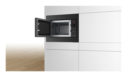 Bosch Serie 2 BFL523MB4 magnetron Zwart Solo-magnetron Ingebouwd 20 l 800 W